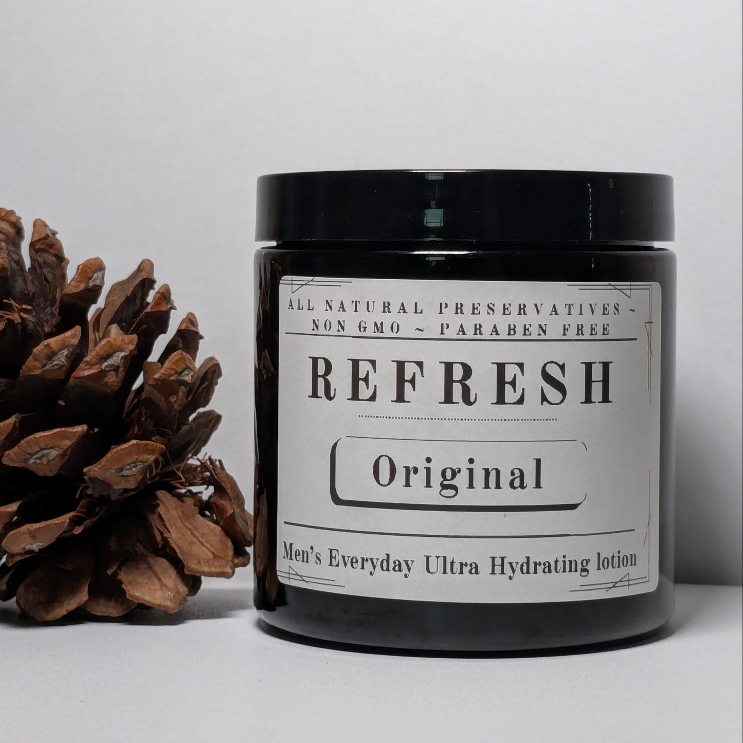 Men's Natural Hydrating Lotion: Original Unscented(8oz)